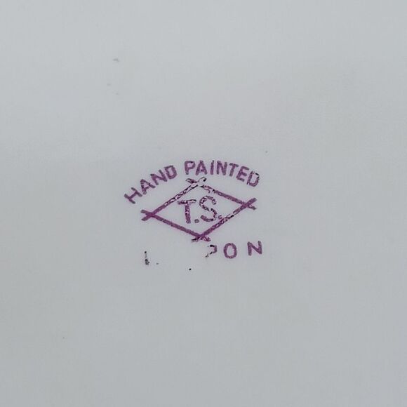 Vintage Nippon Gold Guilded Floral Hand Painted Display Plate - Made in Japan - Picture 3 of 14